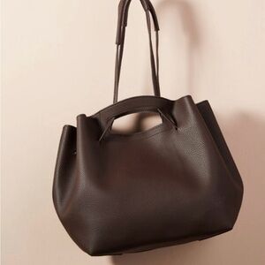New Anthropologie Greyson Bucket Tote Bag - Brown